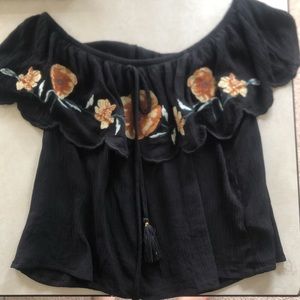 off the shoulder top